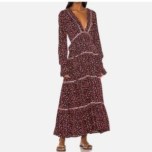 Free People Take a Little Time Midi Dress